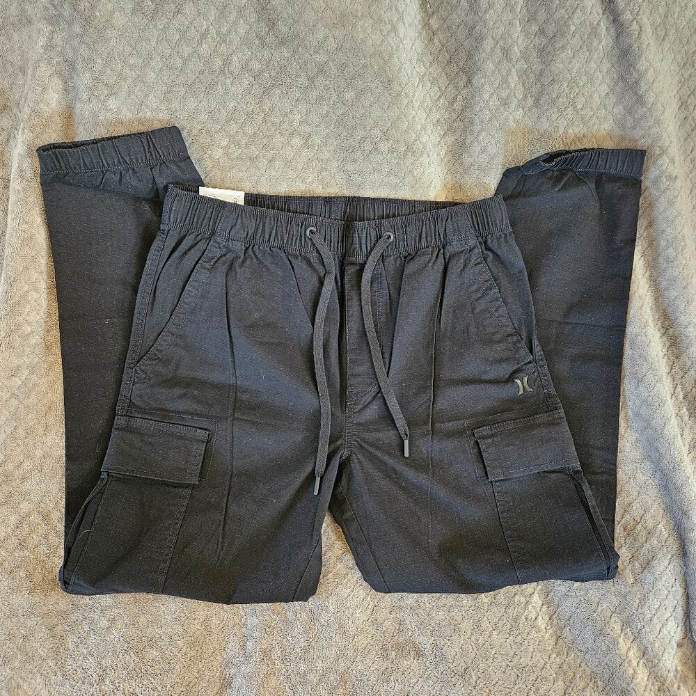 Mens Hurley Cargo Joggers